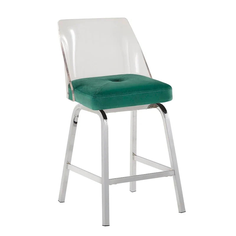 iNSPIRE Q Bold Lennox Velvet Counter Height Stools - Set of 2 - image 18