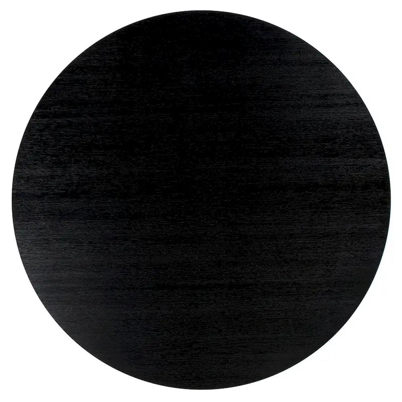 Round Dining Table with Wooden Base for Kitchen and Dining Room - image 28