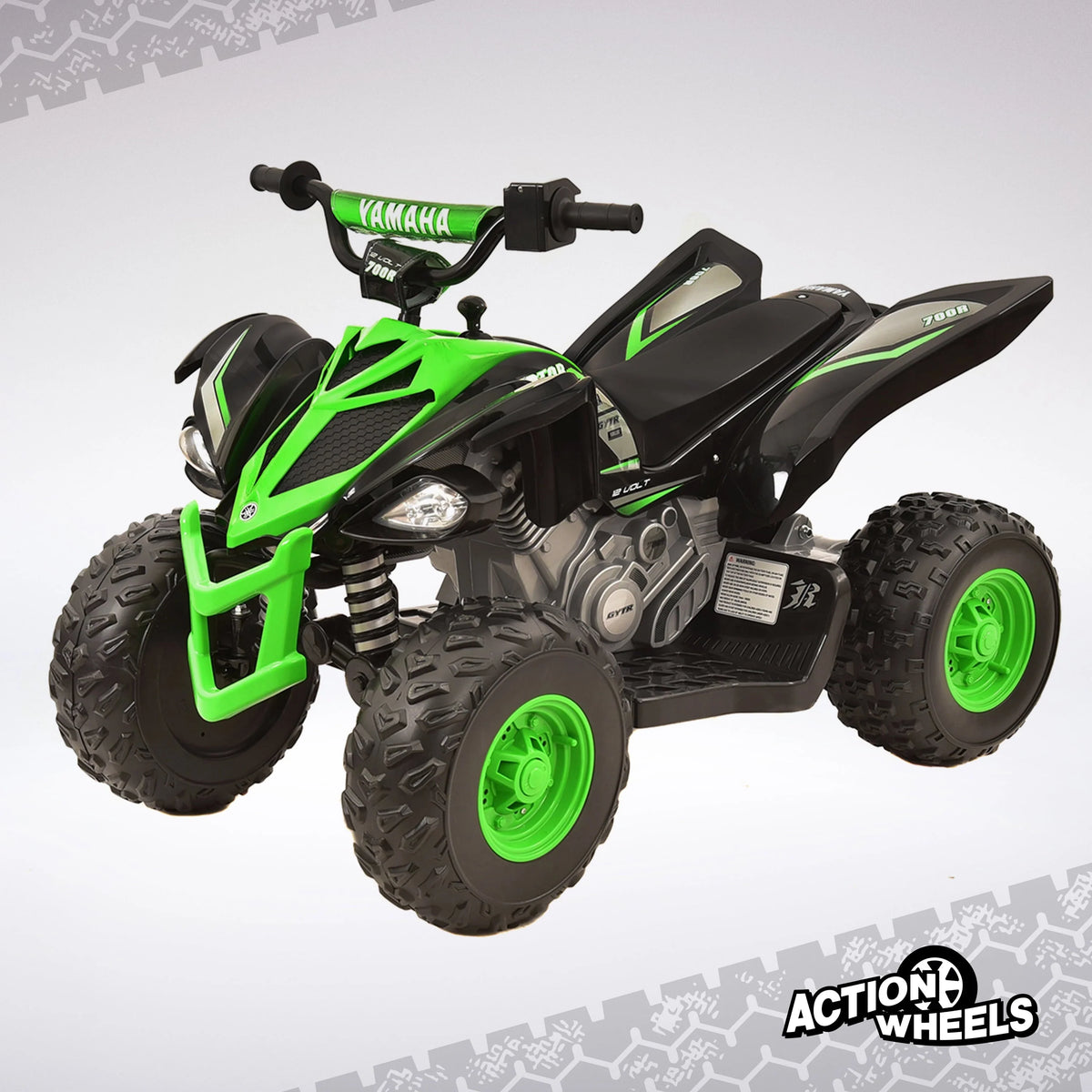 Yamaha 12V Raptor ATV Powered Ride-on for Boys & Girls, Ages 3+, up to 5 MPH - image 6