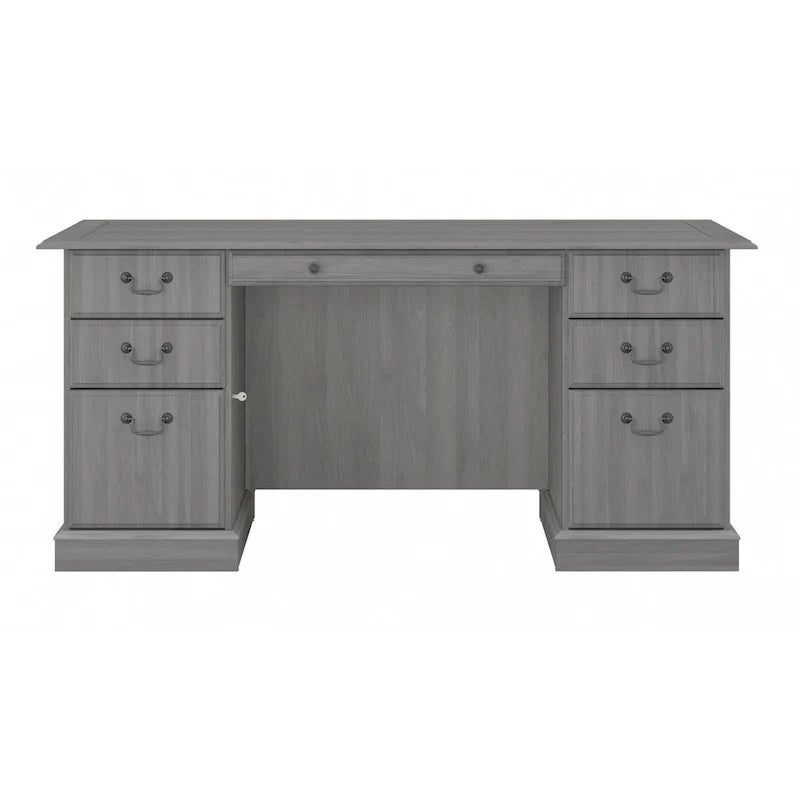 Saratoga Executive Desk with Drawers and Storage by Bush Furniture - image 29