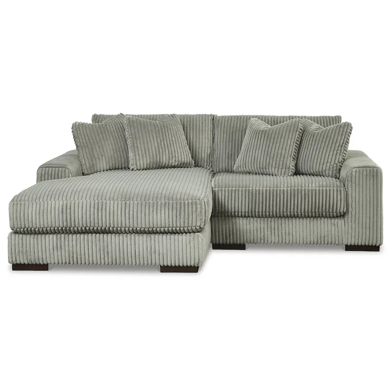 Signature Design by Ashley Lindyn 2-Piece Sectional Sofa with Chaise - Dimensions: 102W x 70D x 38H - image 2