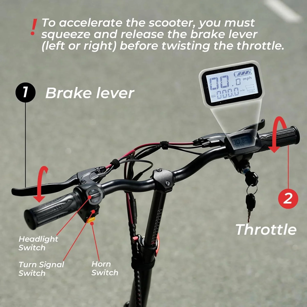iScooter electric scooter with seat, 37/21 mile range, 28/19/15.6 mph top speed, dual suspension scooter with basket - image 10