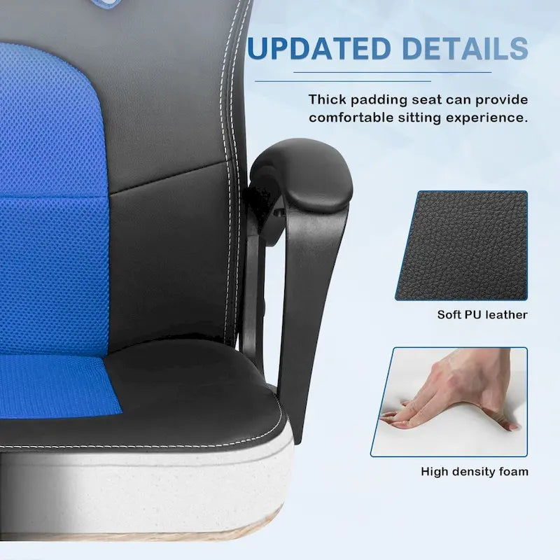 Homall Ergonomic High-Back Leather Gaming and Office Chair - image 14
