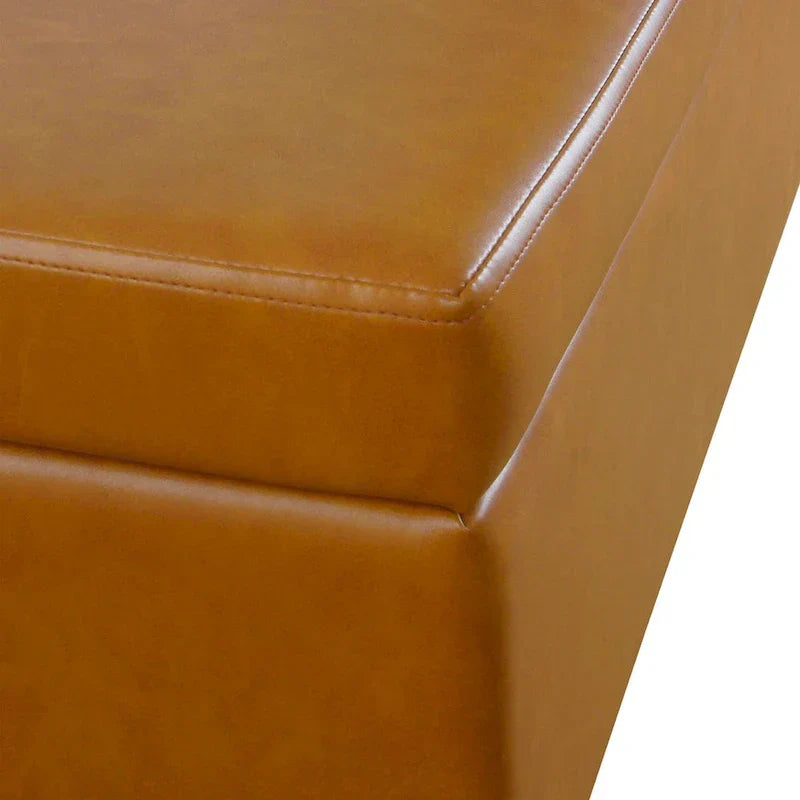 HomePop Metal-Leg Storage Bench - image 26