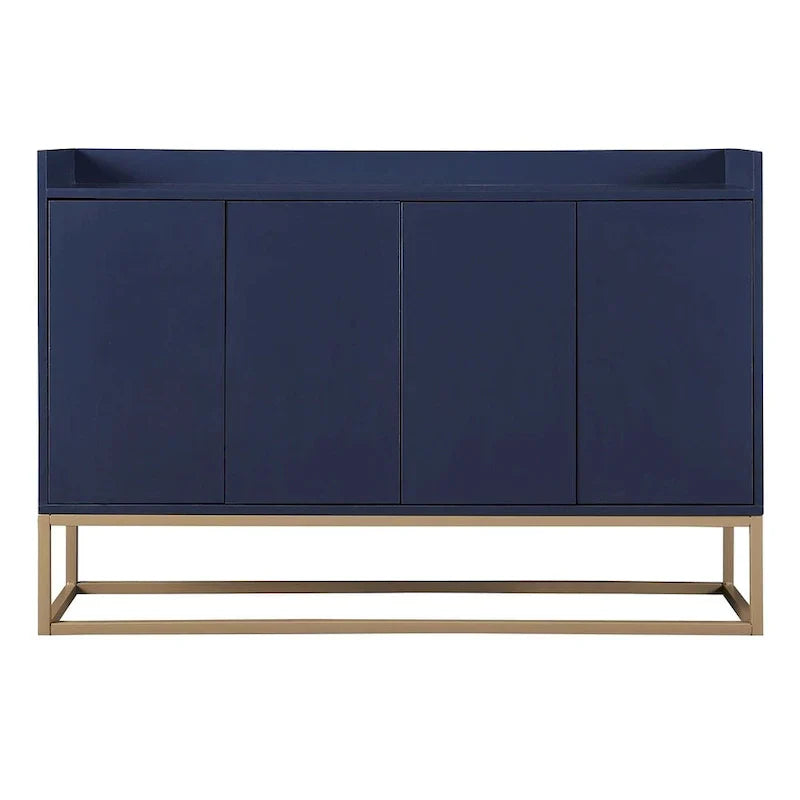 47.2-Inch Modern Sideboard/Buffet with Spacious Table and Four Doors - image 10
