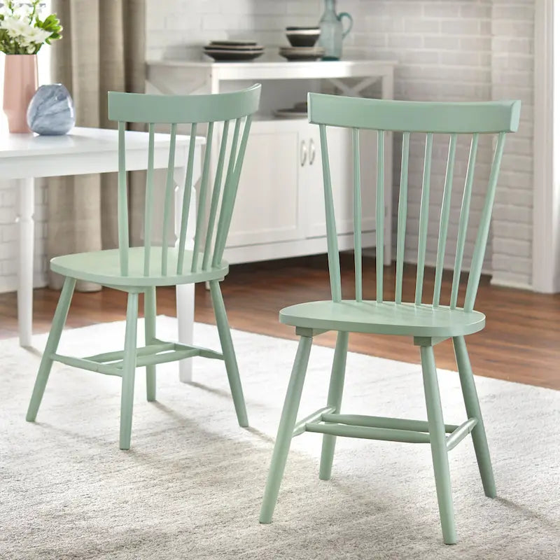 Set of 2 Venice Solid Wood Spindle Dining Chairs by Simple Living - image 28