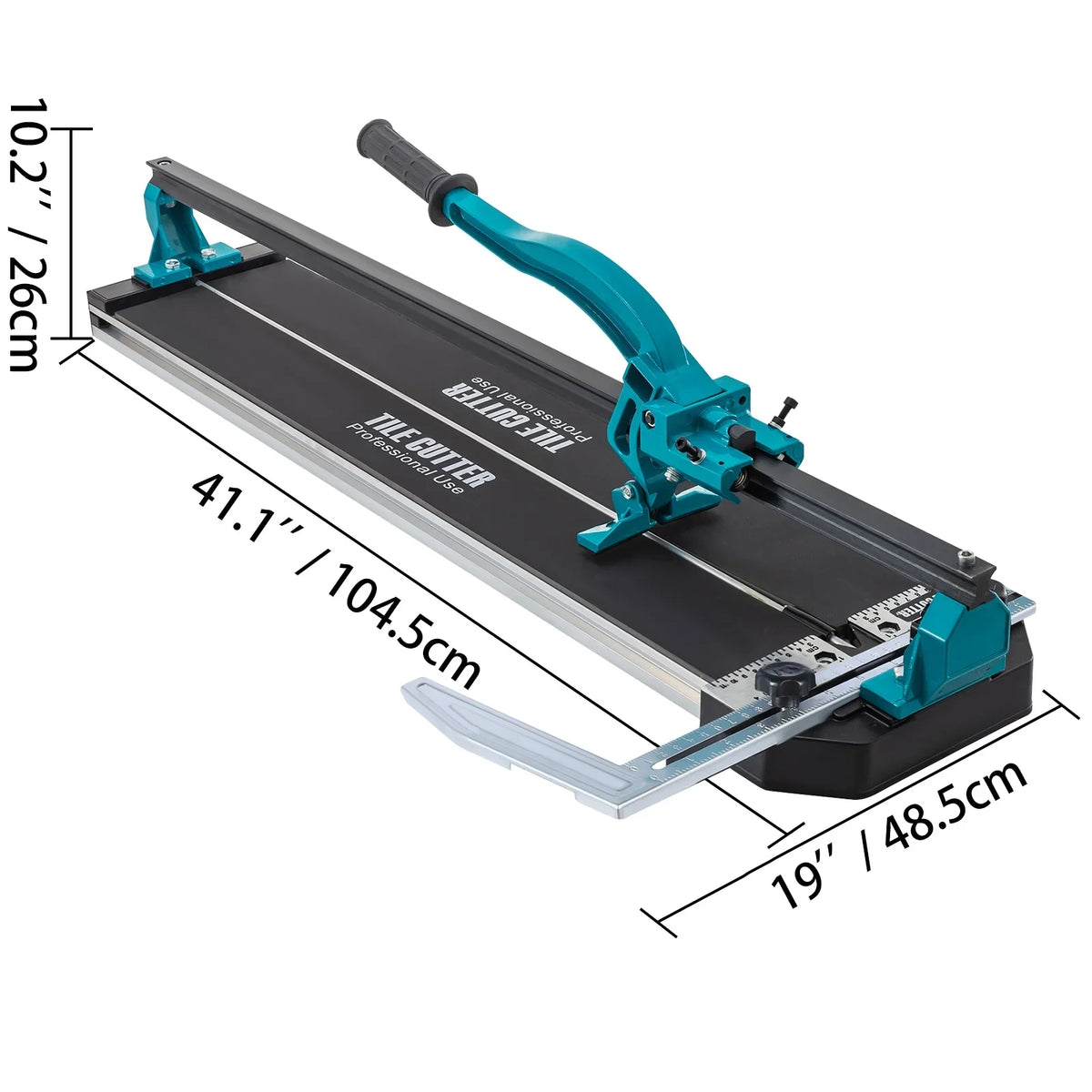 VEVOR Tile Cutter 31 Inch,Manual Tile Cutter Single Rail with Precise Laser Positioning, Alloy Cutter Wheel with Ergonomic Handle, Accurate Rulers - image 8