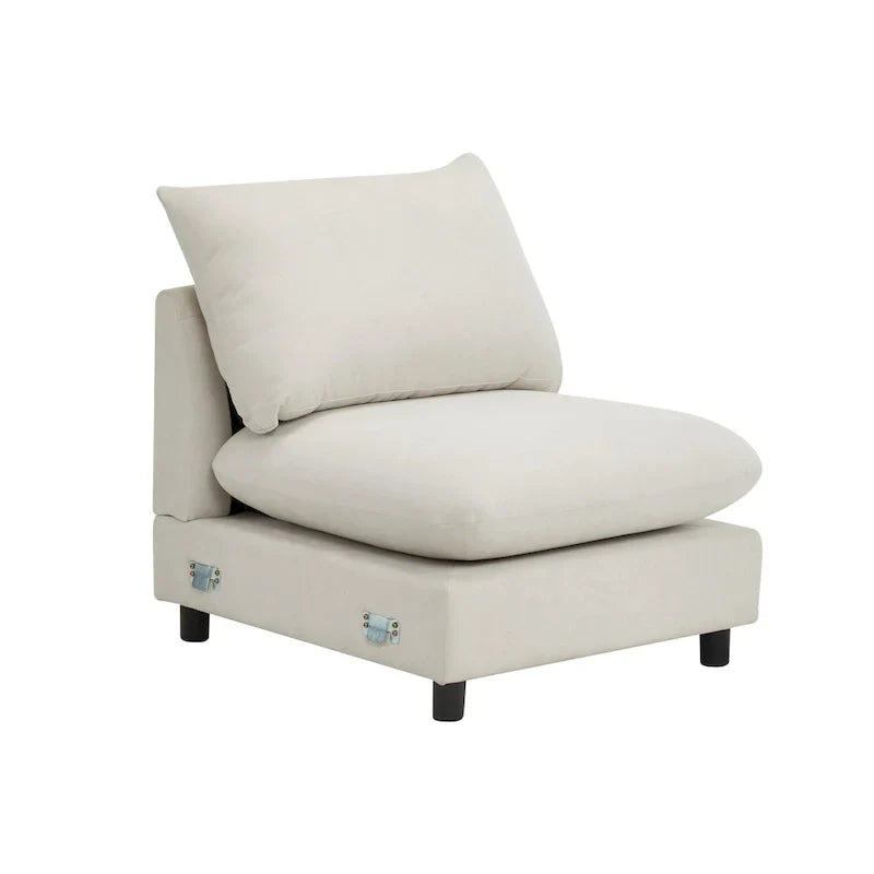 Christopher Knight Home - Evelyn Contemporary Modular L-Shaped Upholstered Sectional Sofa - image 12