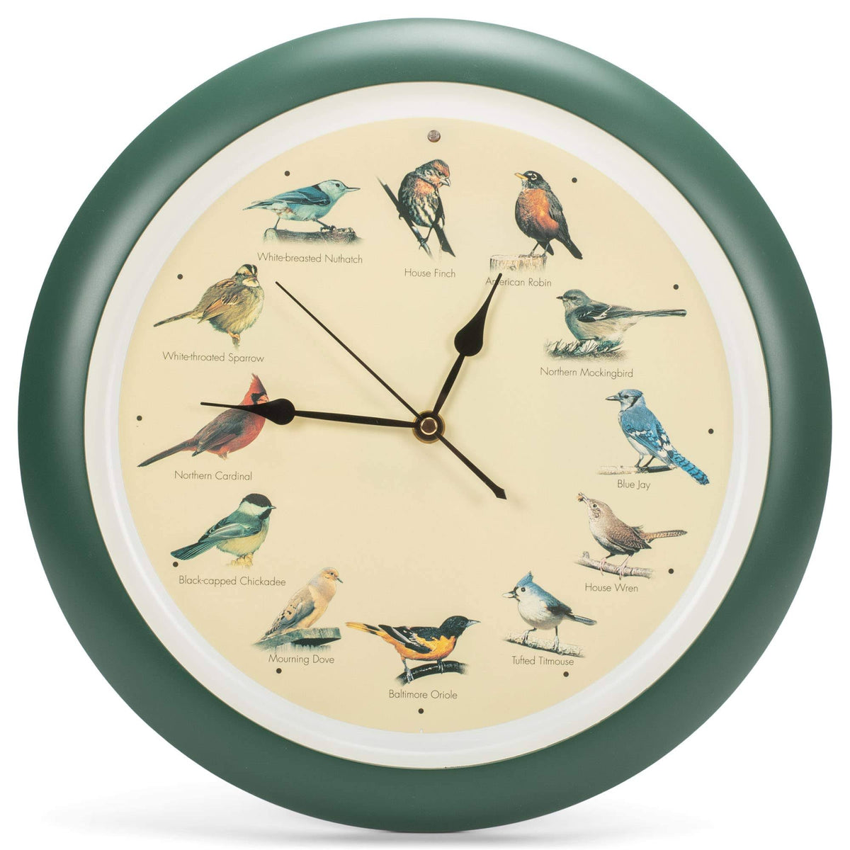 Mark Feldstein Original 13 inch Singing Bird Clock Anniv Edition - image 1