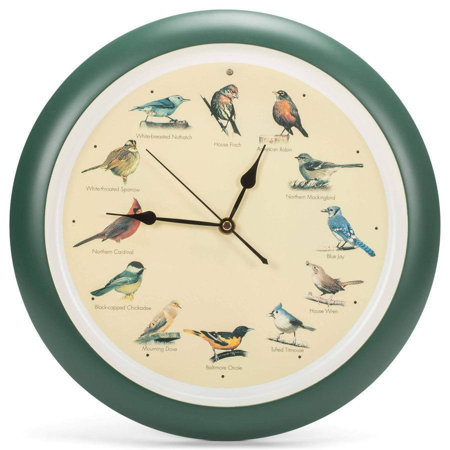 Mark Feldstein Original 13 inch Singing Bird Clock Anniv Edition - image 1