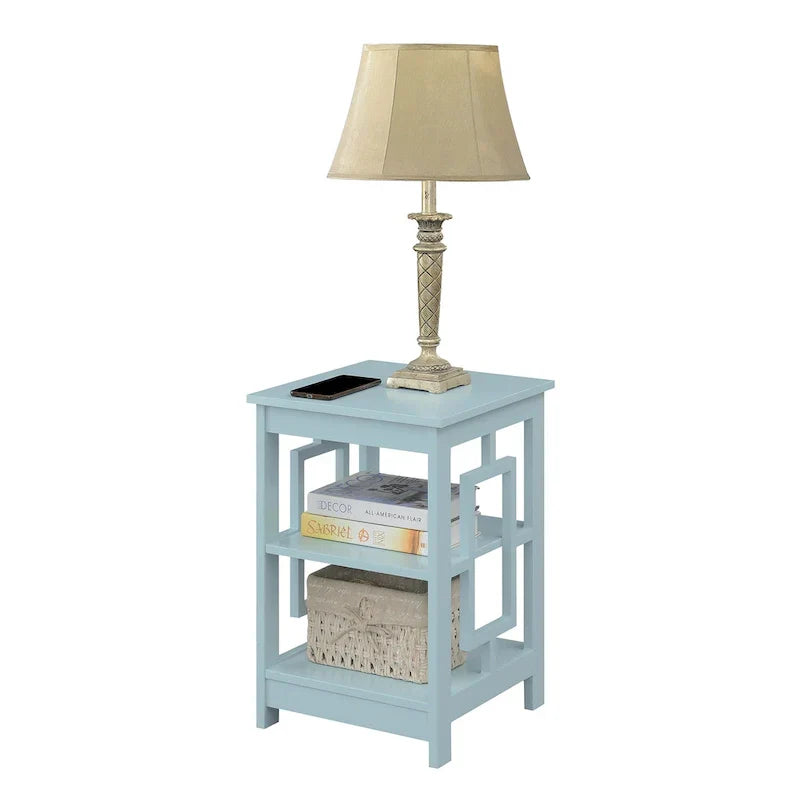 Convenience Concepts Town Square End Table Featuring Shelves - image 31