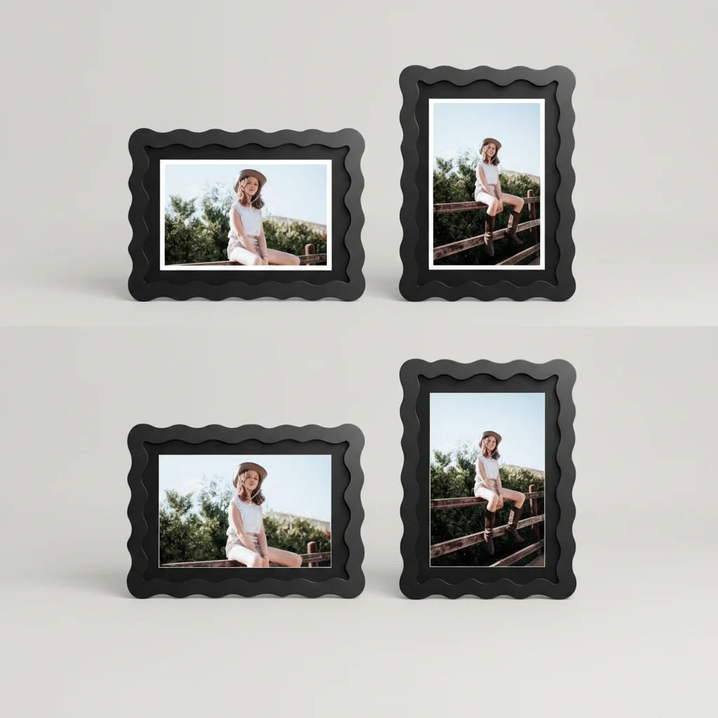 Dinevora Wavy Wooden Picture Frame - image 4