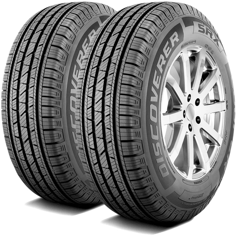 Pair of 2 (TWO) Cooper Discoverer SRX 235/65R17 104T AS All Season A/S Tires - image 1