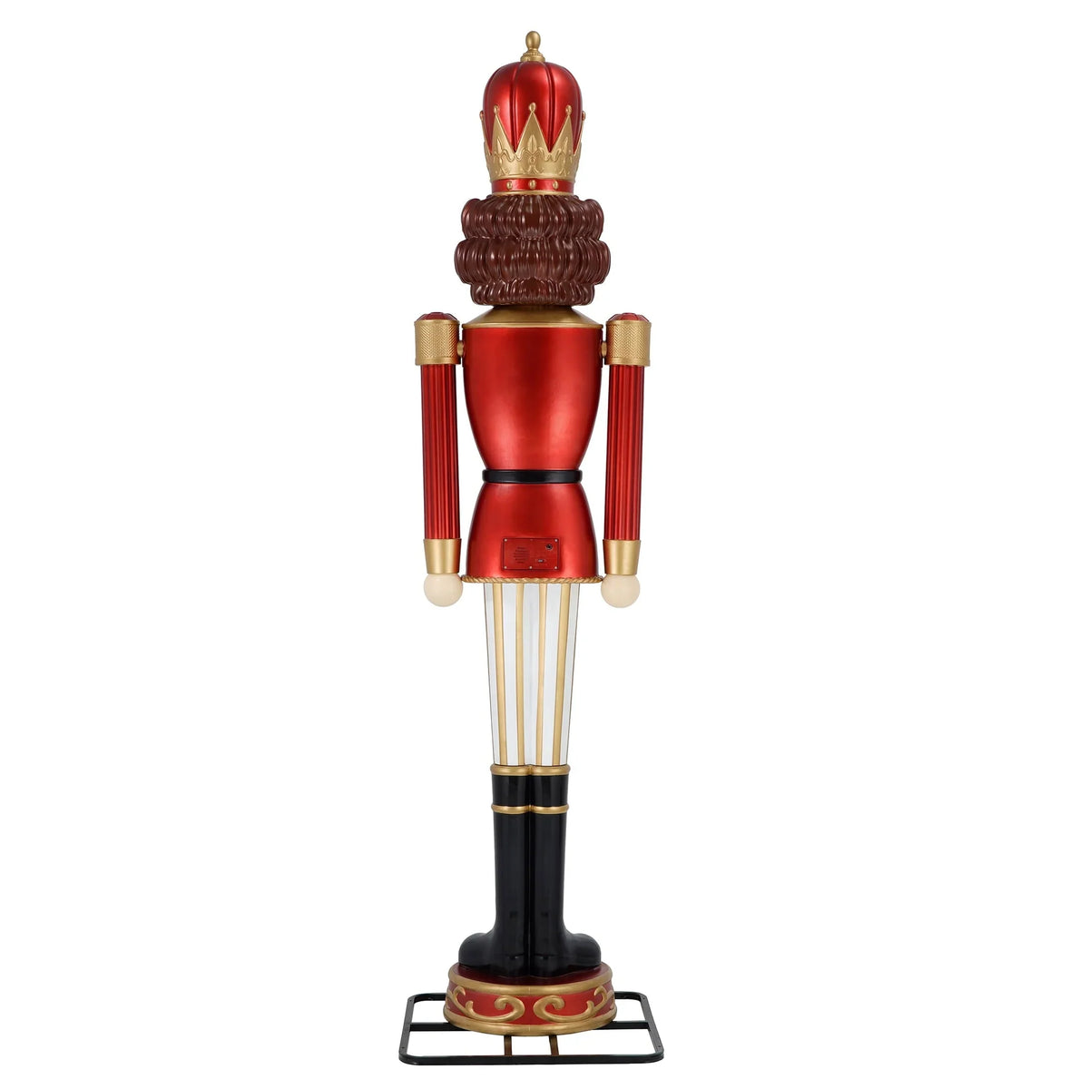 2025 Animated Christmas Nutcracker Blow Mold Decoration, Multicolor, 9', by Holiday Time - image 2
