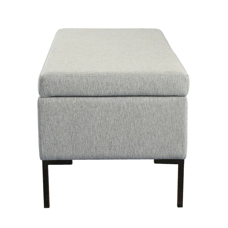 HomePop Metal-Leg Storage Bench - image 34