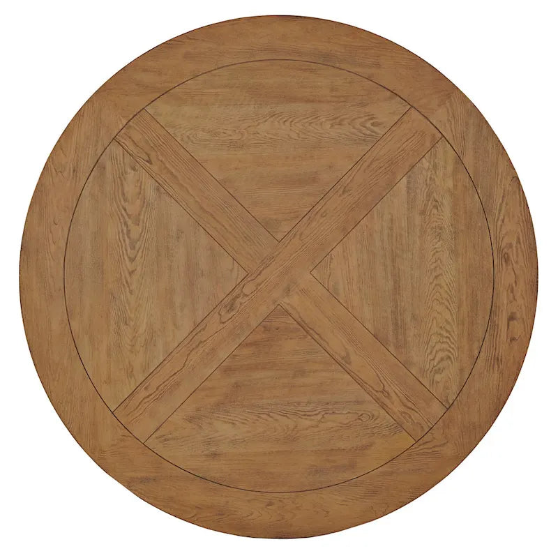 iNSPIRE Q Artisan Benchwright X-Base 48-Inch Round Dining Set - image 15