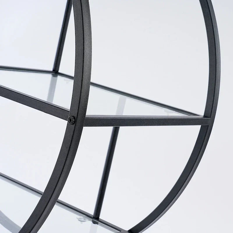 Chic Mobile Bar Cart - Elegant Drink Cabinet for Home & Entertaining - image 7