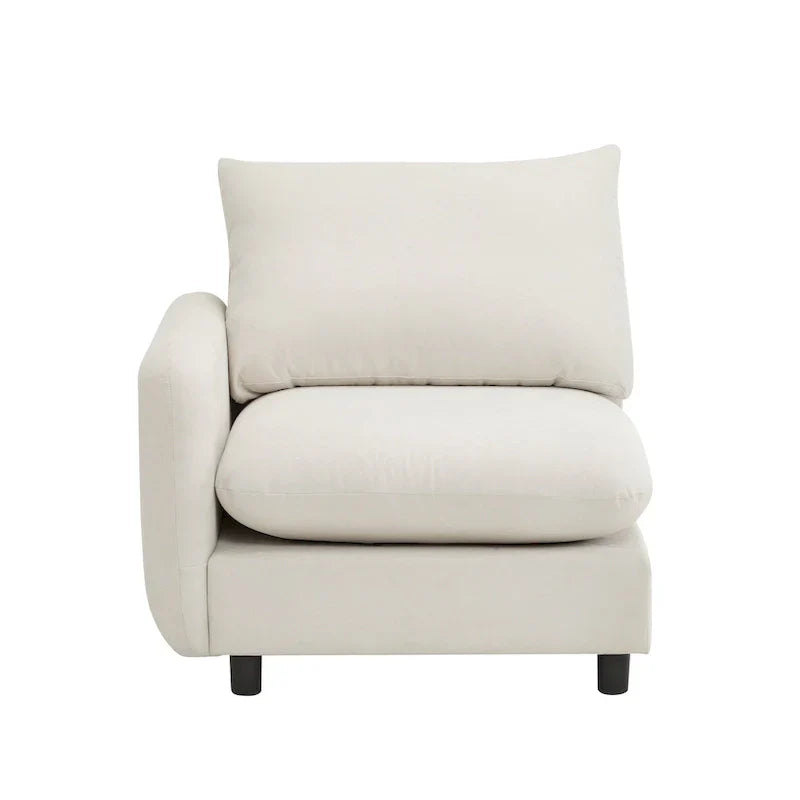 Christopher Knight Home - Evelyn Contemporary Modular L-Shaped Upholstered Sectional Sofa - image 8