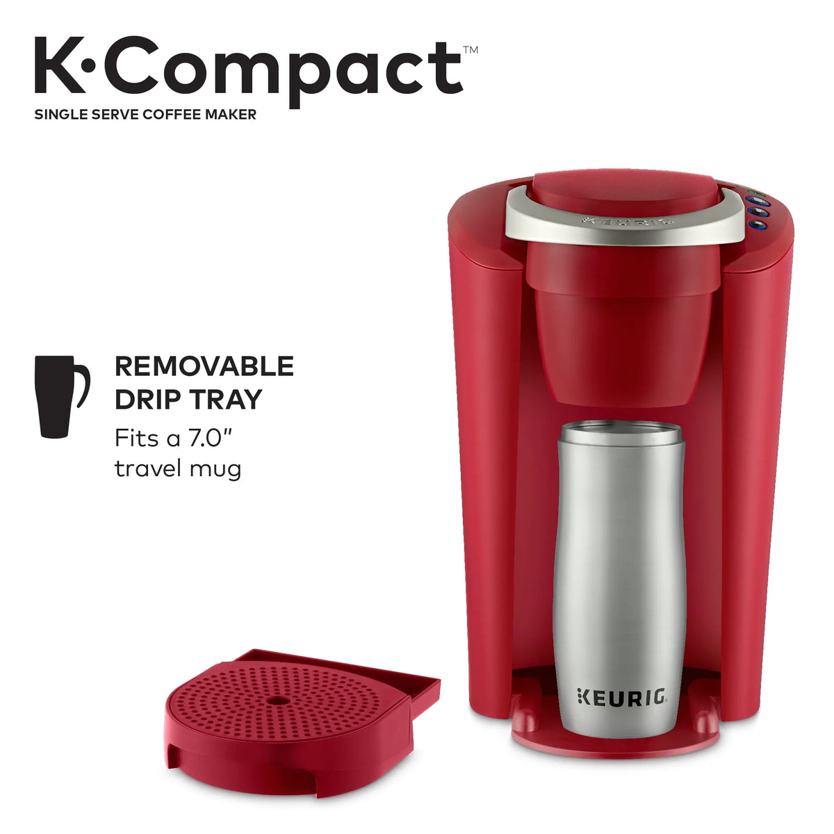 Keurig K-Compact Single-Serve K-Cup Pod Coffee Maker, Black - image 13