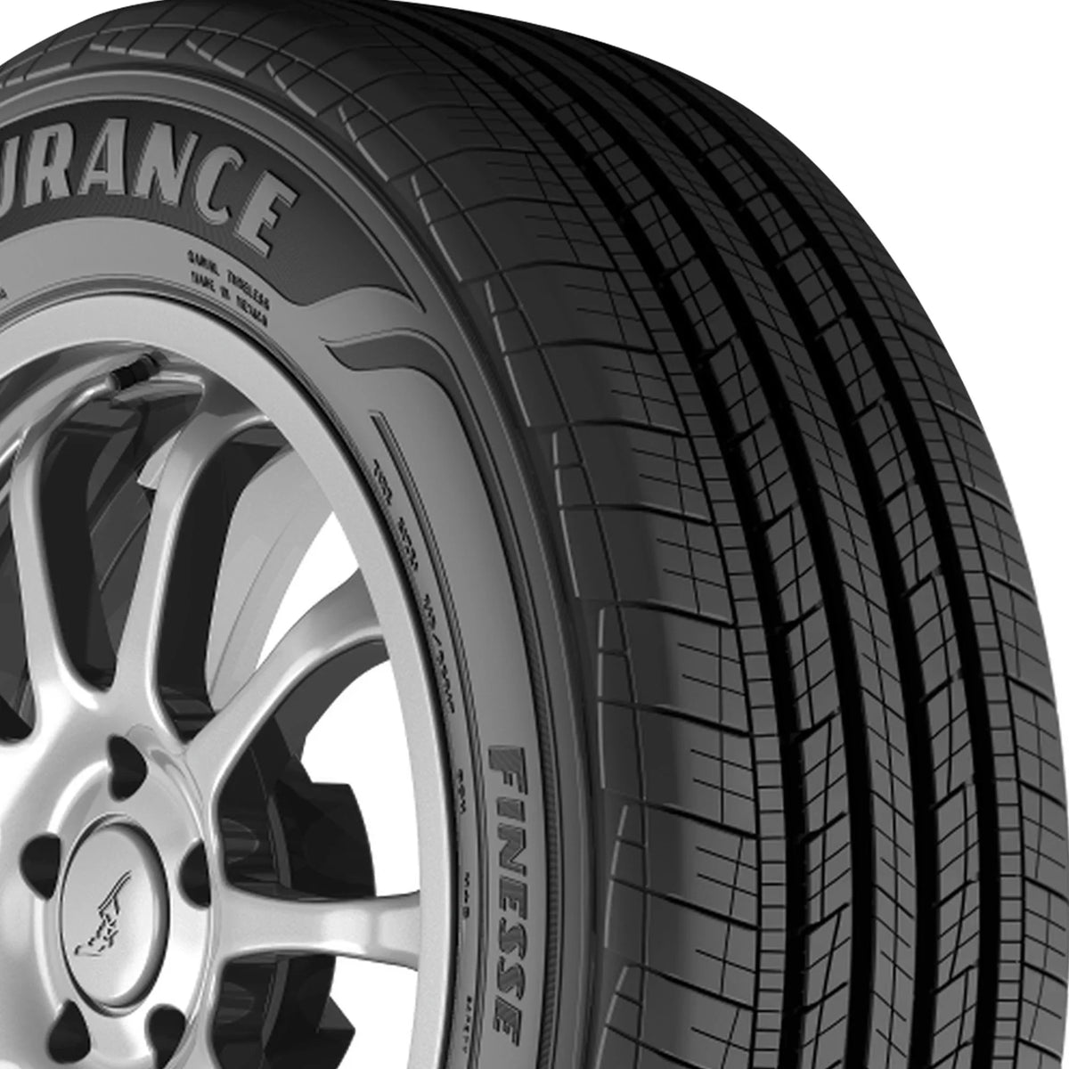 Goodyear Assurance Finesse All-Season 235/55R19 101H Passenger Tire - image 6