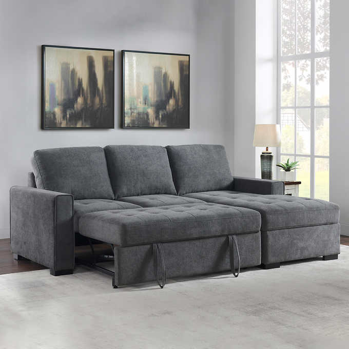 Kendale Sleeper Sofa with Storage Chaise - image 2
