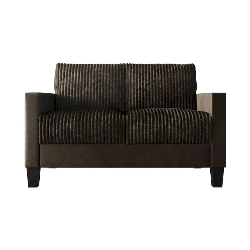 CraftPorch Velvet Upholstered Mid-Century Modern Corduroy 2-Piece Living Room Set - image 34