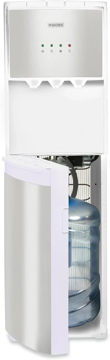Igloo Bottom Loading Water Cooler Hot Cold Room Temperature Dispenser Stainless Steel - image 5