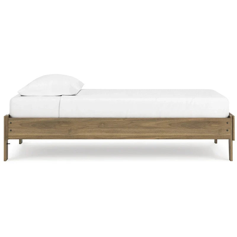 Signature Design by Ashley Deanlow Honey Wood Platform Bed - image 6