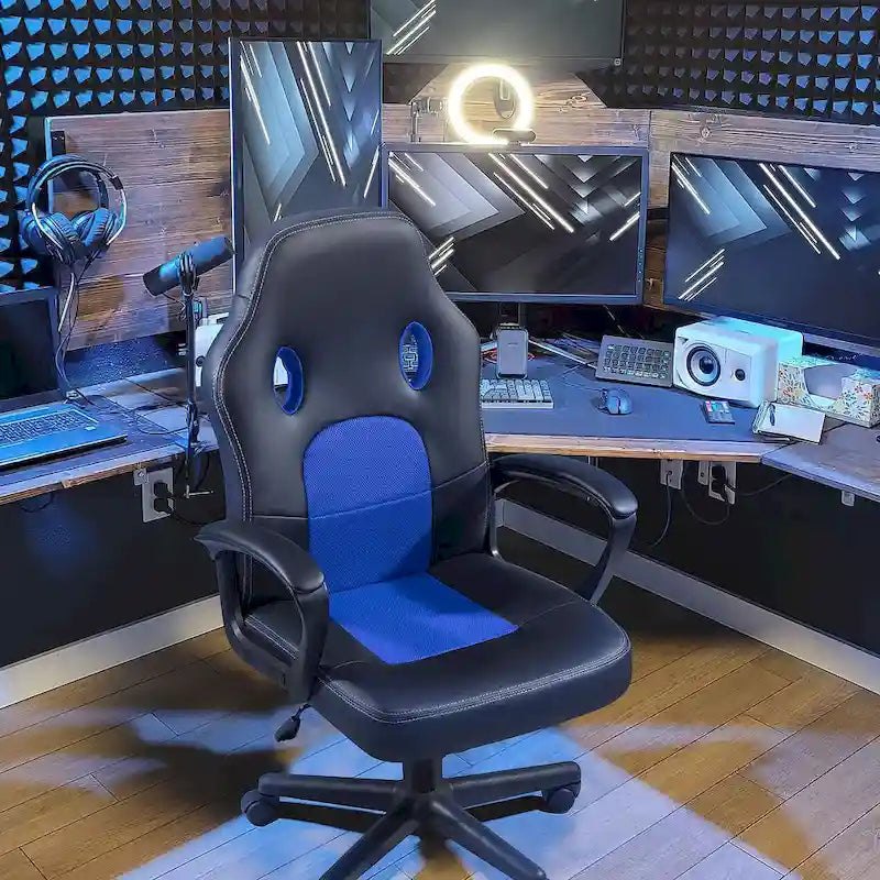 Homall Ergonomic High-Back Leather Gaming and Office Chair - image 12