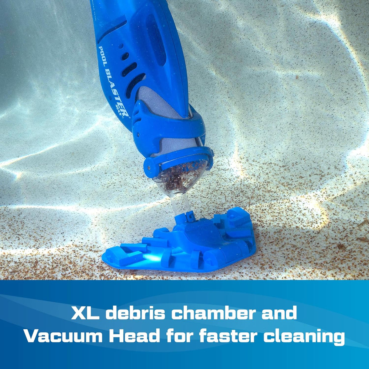 POOL BLASTER Max Cordless Pool Vacuum for Deep Cleaning & Strong Suction, Handheld Rechargeable Swimming Pool Cleaner for Inground and Above Ground Pools, Hoseless Pool Vac by Water Tech - image 8