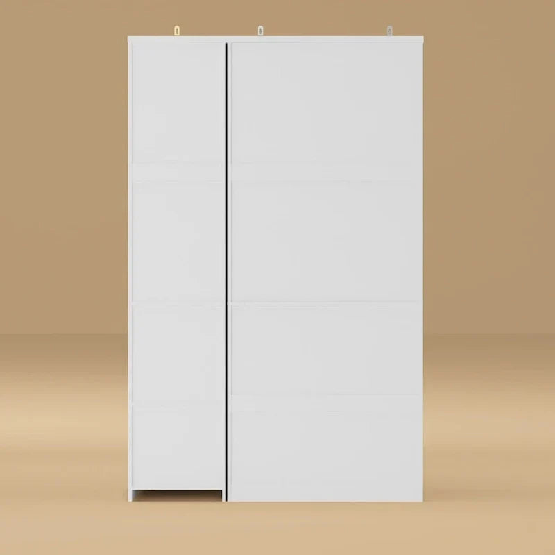 74.8-Inch Tall Large Modular Wardrobe Closet with Glass Doors - image 44