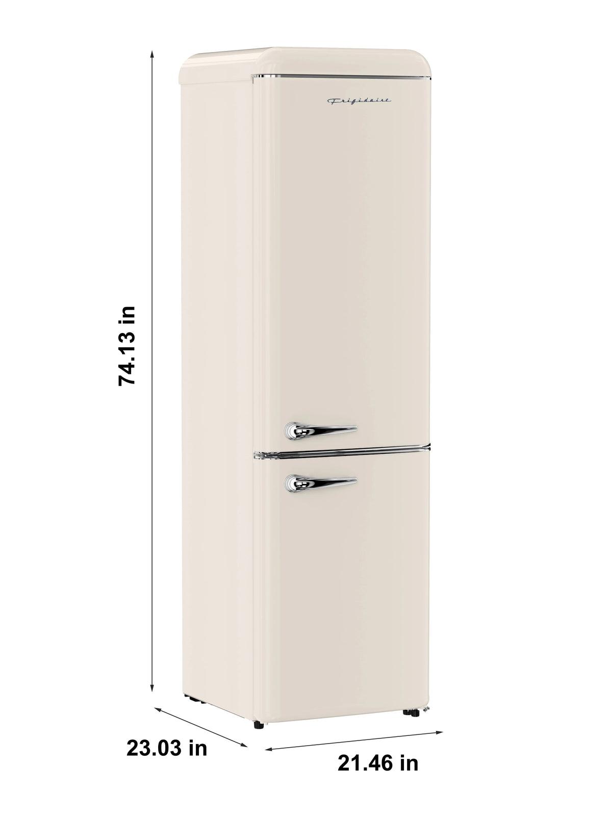 Frigidaire 9.0 Cu. Ft. Bottom Mount Retro Refrigerator, Black - image 11