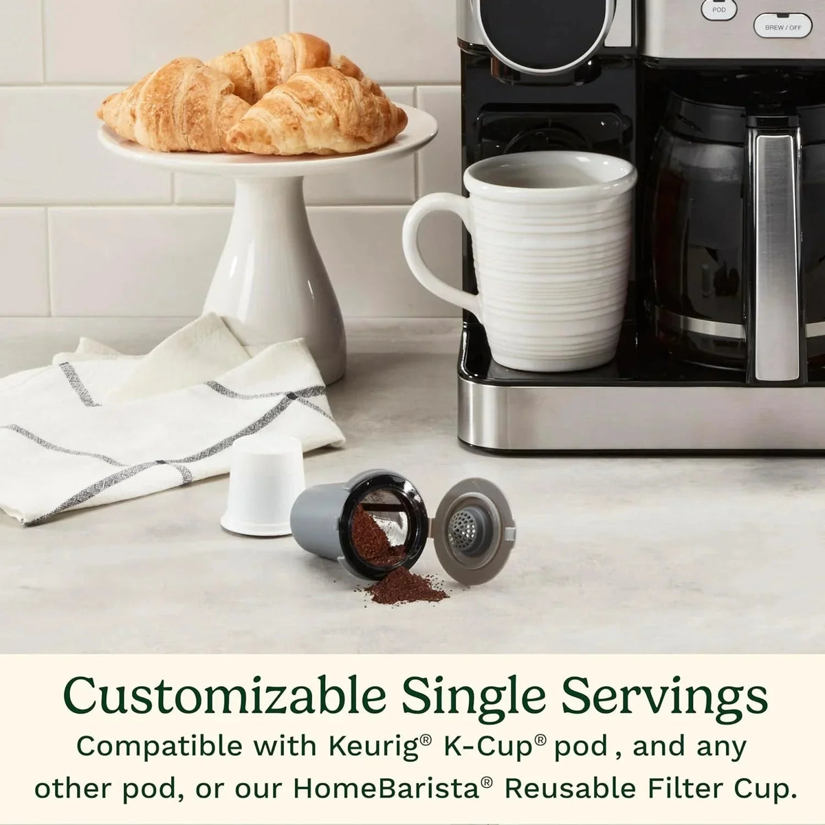 Cuisinart Coffee Maker, 12 Cup Glass Carafe, Automatic Hot & Iced Coffee Maker, Single Server Brewer, Stainless Steel, SS 16 - image 7