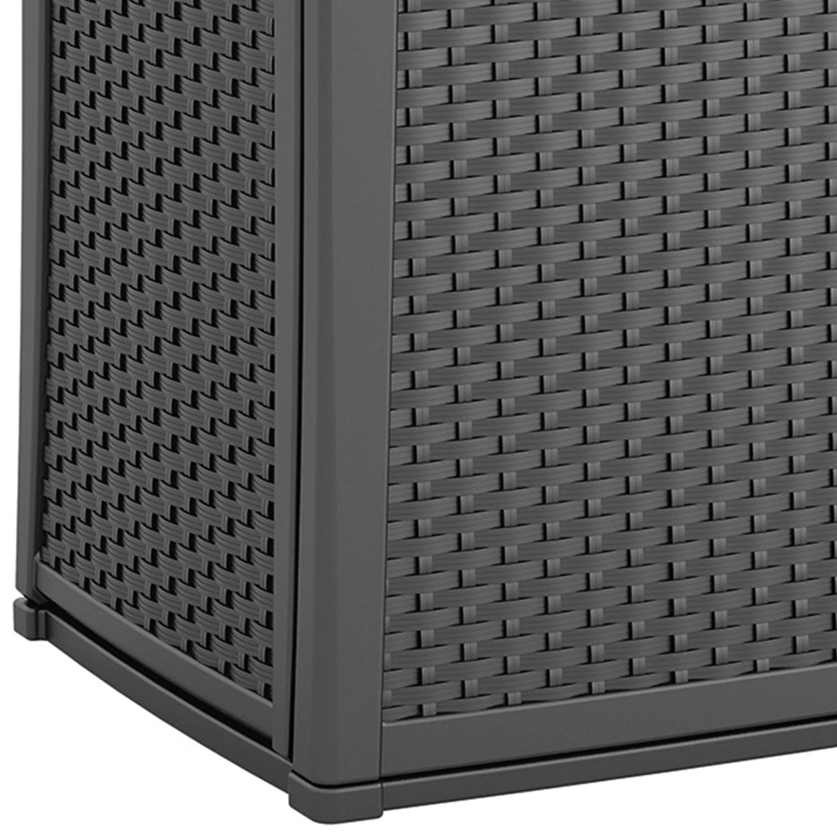 Suncast Outdoor 97-gallon Cabinet Deck Storage Box, Gray - image 5