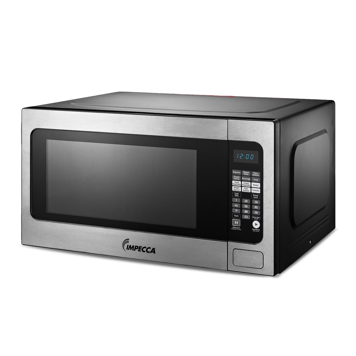 Impecca 2.2 Cubic Foot Microwave, Stainless Steel, 1200 Watts - image 1