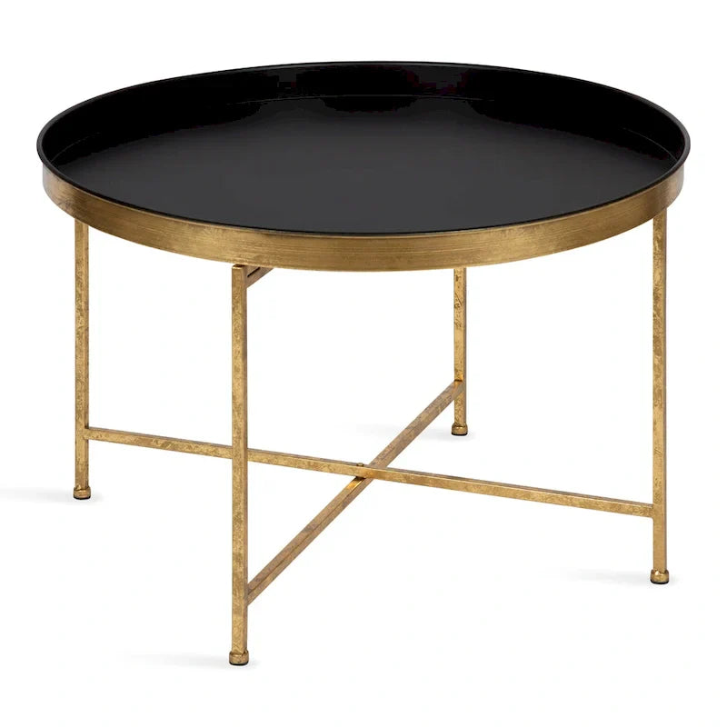 Kate and Laurel Celia 28.25-Inch Round Metal Coffee Table - image 26