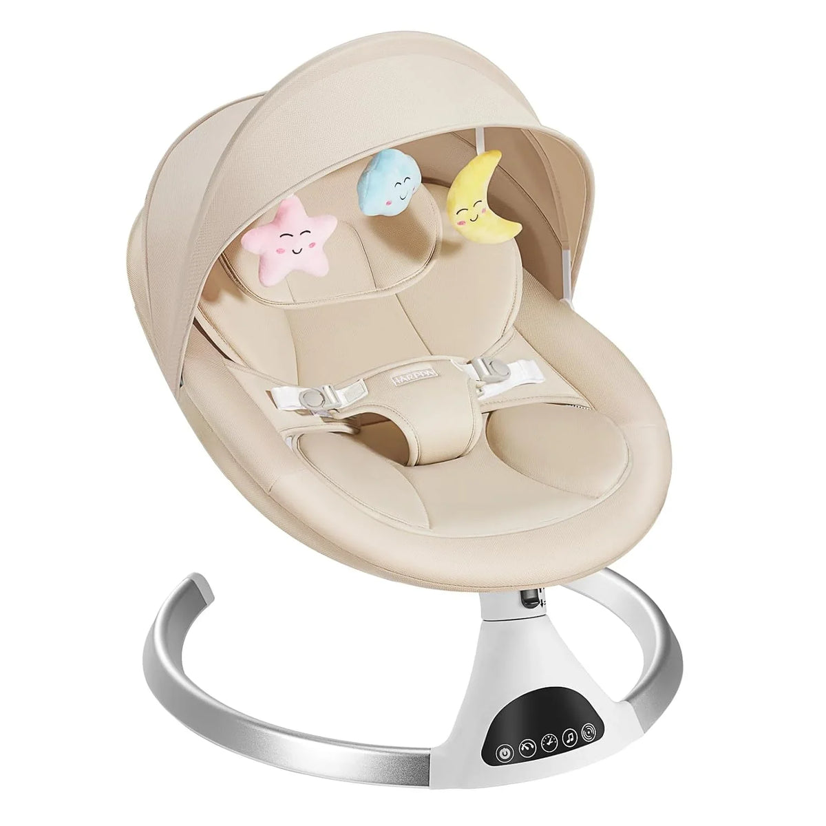 HARPPA Electric Baby Swing for Infants to Toddler with 5 Speed - image 3