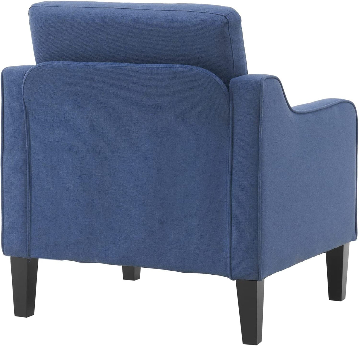 VINGLI Mid-Century Accent Chairs, Upholstered Linen Armchairs for Living Room/Bedroom, Beige (Set of 2) - image 30