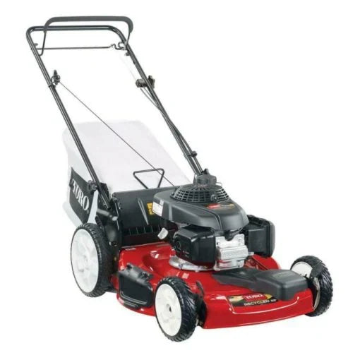 gas mower, 22-inch 170cc OHV engine high-wheel RWD 3-in-1 with height adjustment, oil included - image 2