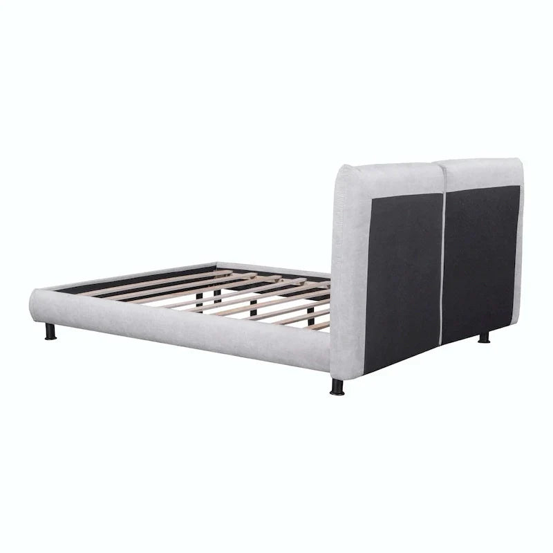 Queen Platform Bed with Dual Oversized Headrests - image 13