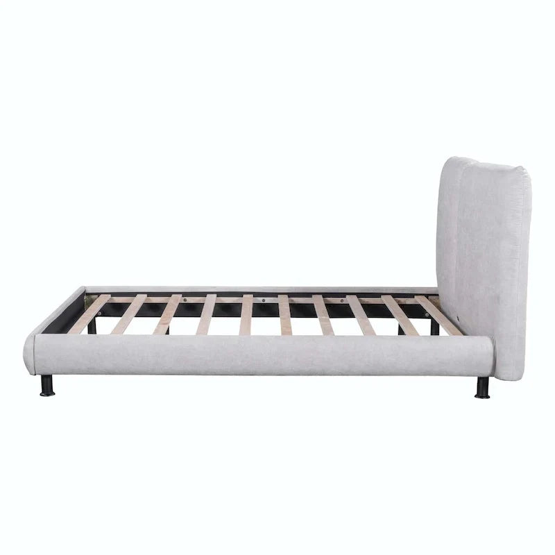 Queen Platform Bed with Dual Oversized Headrests - image 15