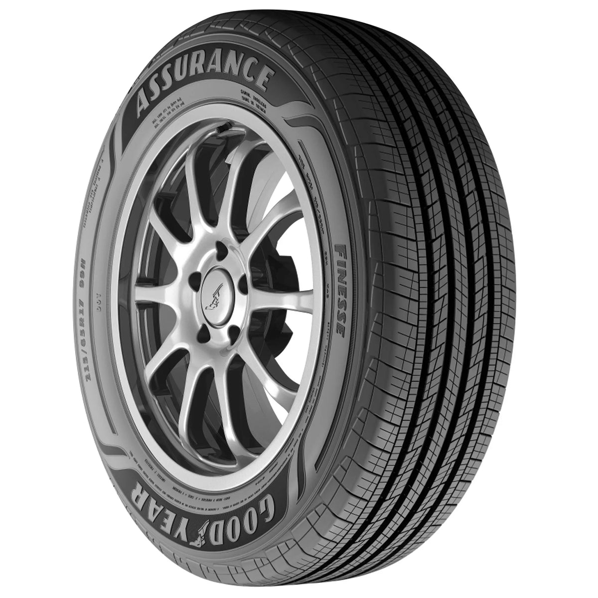 Goodyear Assurance Finesse All-Season 235/55R19 101H Passenger Tire - image 5