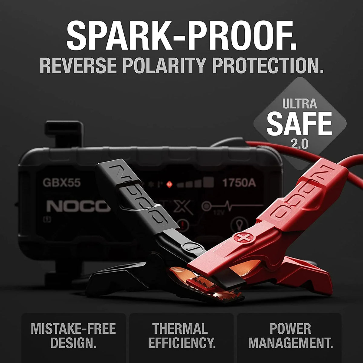 NOCO Boost X GBX55: 1750A 12V UltraSafe Portable Lithium Jump Starter - image 3