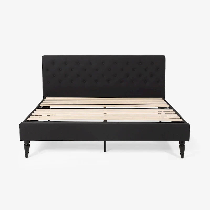 Christopher Knight Home Atterbury King Size Upholstered Bed Platform - image 4