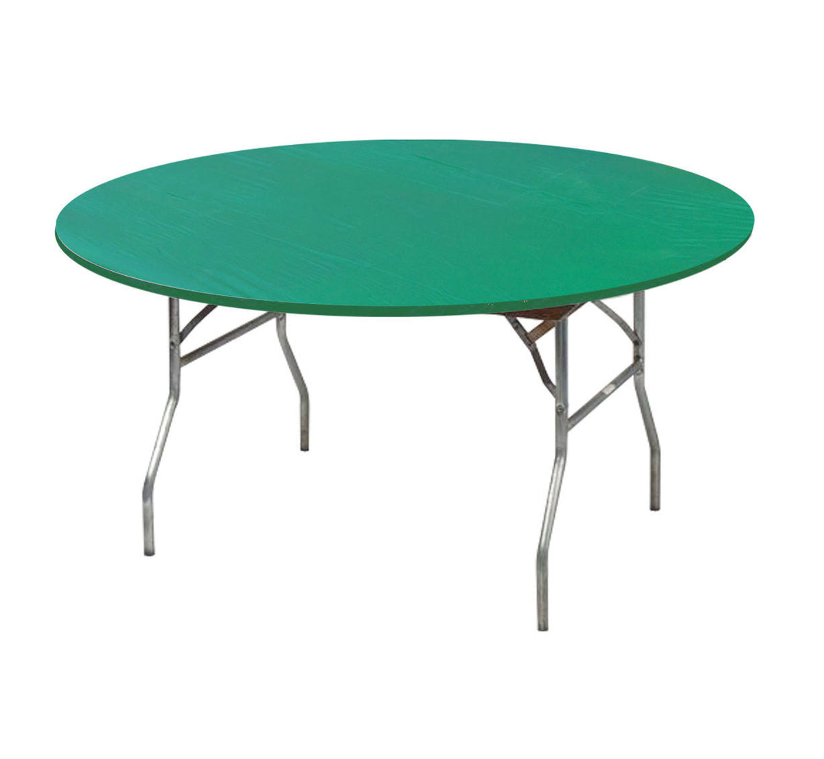 Kwik Covers 60PKGR 60 inch Round Green Tablecover - image 1
