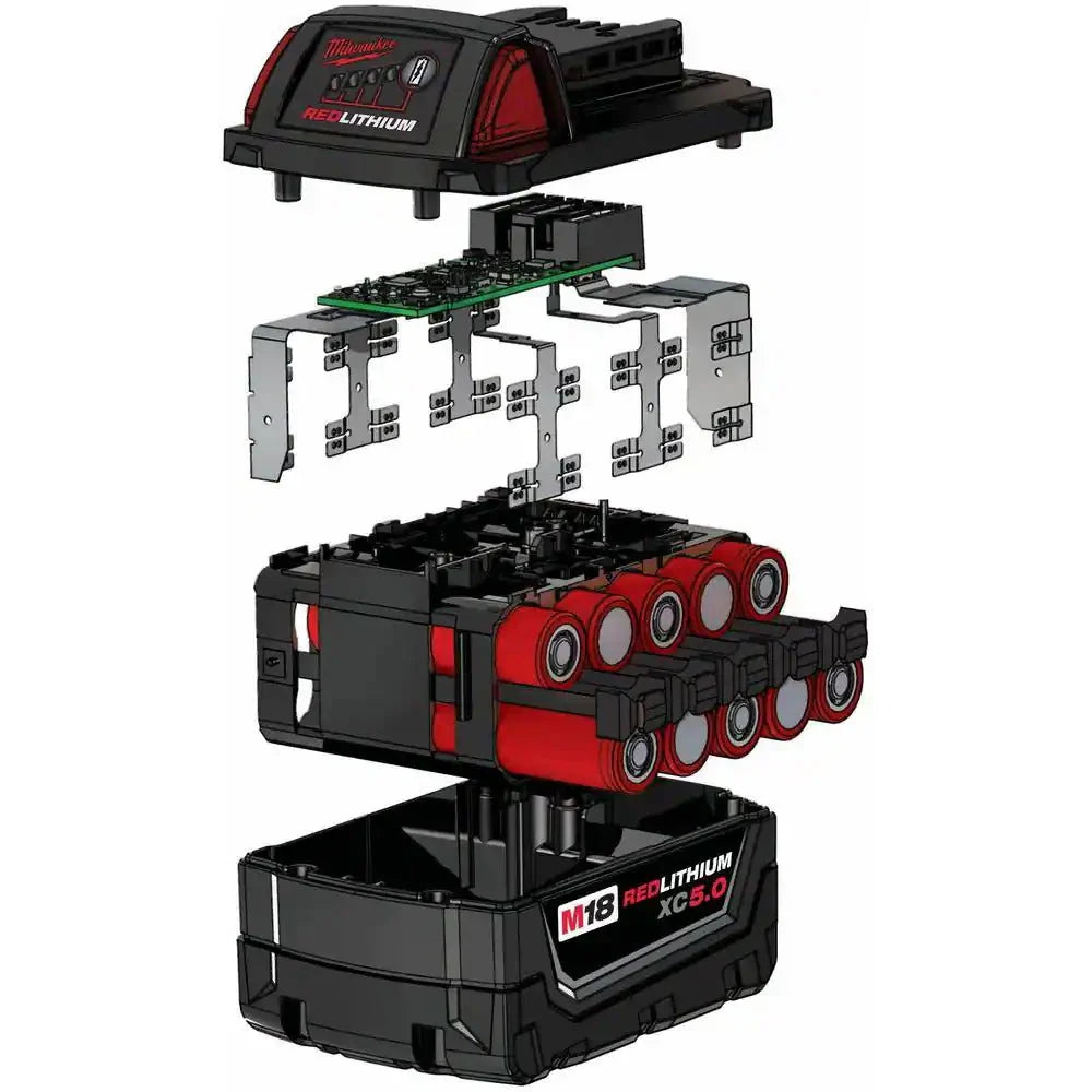 M18 18-Volt 5.0 Ah Lithium-Ion XC Extended Capacity Battery Pack - image 6
