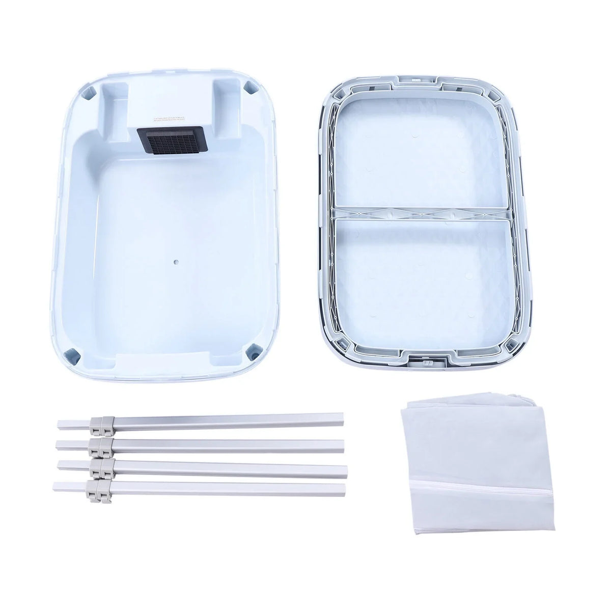 330L Portable Clothes Dryer Mini Electric Wardrobe Clothing Drying Machine 850W - image 8