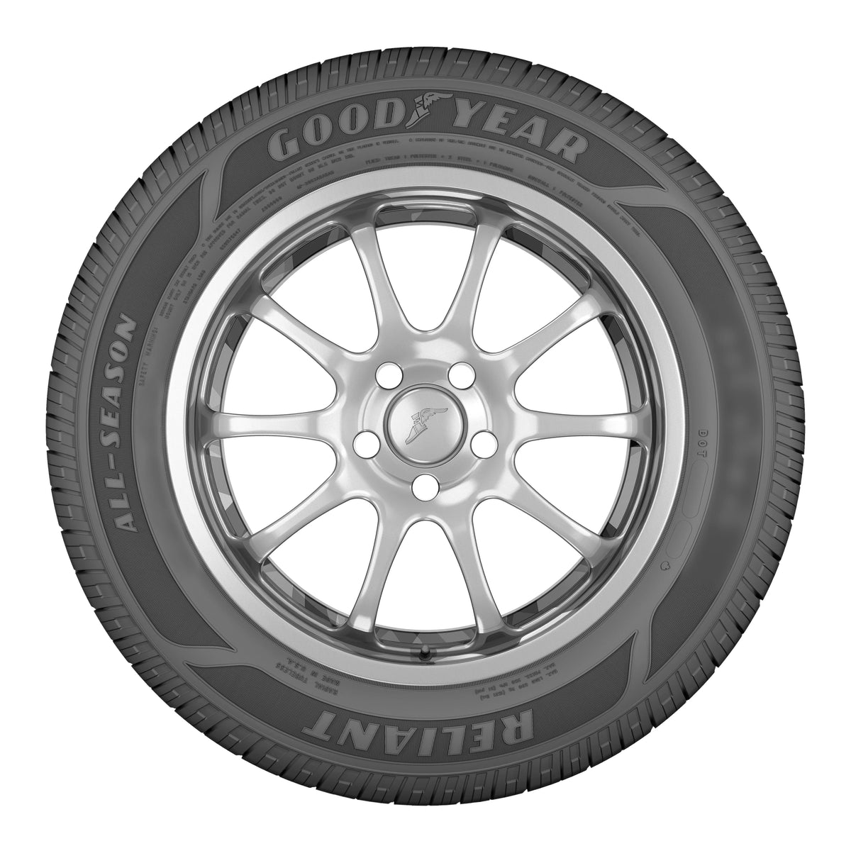 Goodyear Reliant All - Season 185/65R15 88H All - Season Tire - image 4