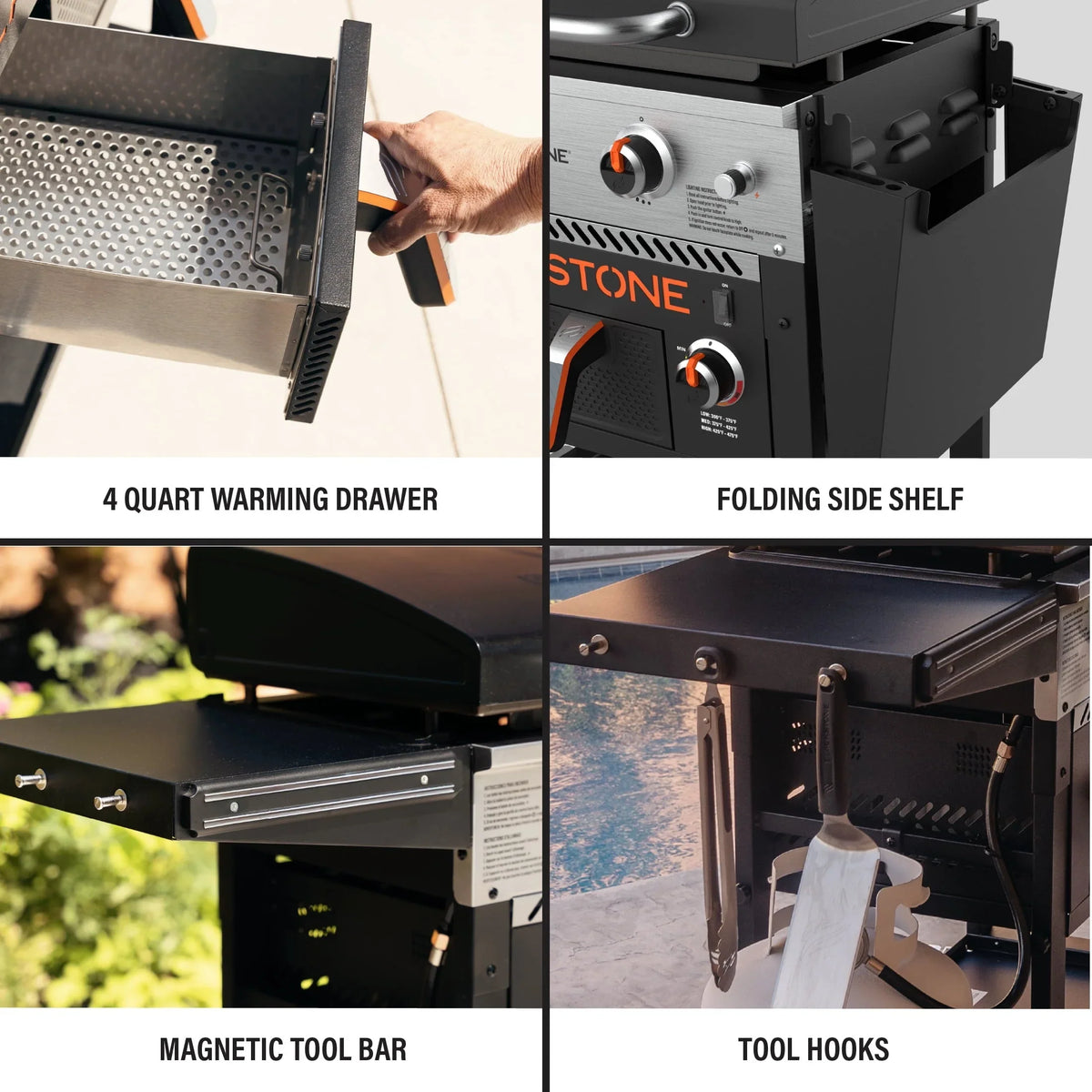 Blackstone 2-Burner 28" Griddle with Air Fryer Combo - image 10