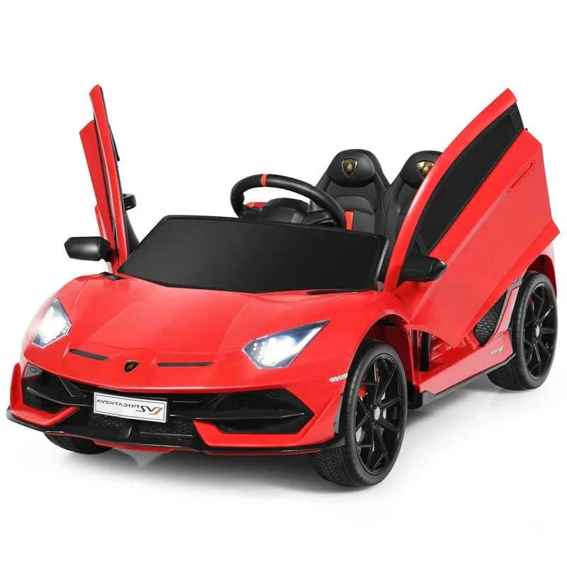 Licensed Lamborghini SVJ Kids Ride-On Car, 12V Battery Powered Sports Car Toy with Trunk & Remote - image 1